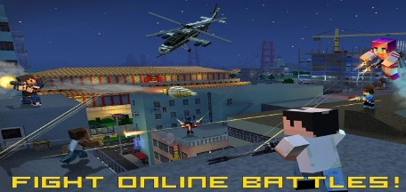 多人在线同台竞技射击游戏_像素城市战争破解版内置mod修改器游戏_新像素城市战争破解版