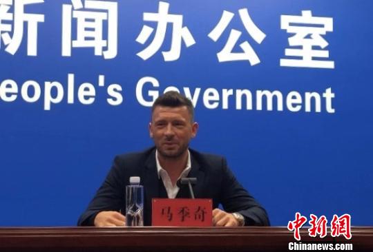 图为著名球星马季奇。 陈峰 摄