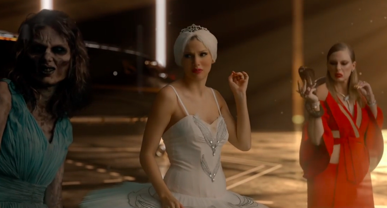 霉霉MV彩蛋详解_泰勒斯威夫特mv有什么特点_霉霉Look What You Made Me DoMV解析