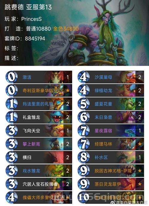 炉石传说手机版卡组推荐，当前版本强势卡组汇总！