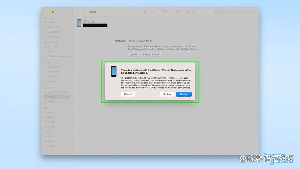 iPhone恢复模式教程_iPhone 14 Pro Max恢复模式步骤_iphone恢复模式怎么进