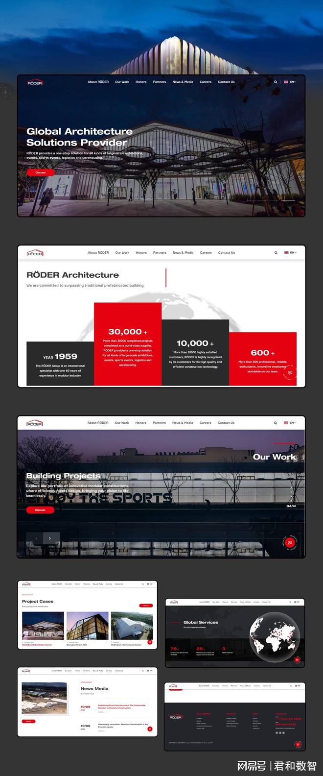 企业网站界面风格设计描述_网站制作公司排名_国内十大网站建设公司