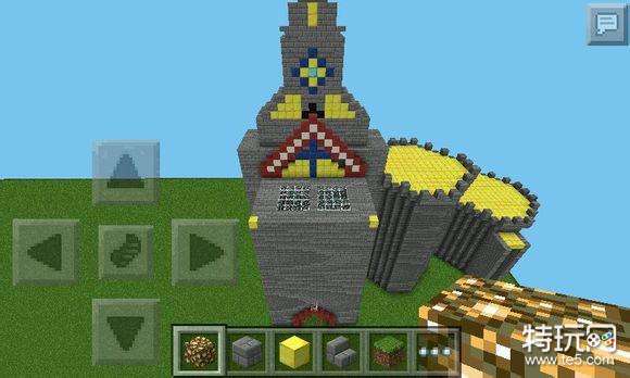 我的世界DIY城堡建造教程_我的世界豪华城堡建造过程_我的世界手机版小型城堡设计图