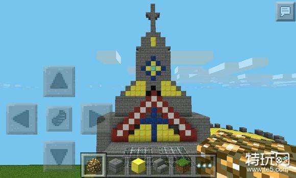 我的世界豪华城堡建造过程_我的世界DIY城堡建造教程_我的世界手机版小型城堡设计图