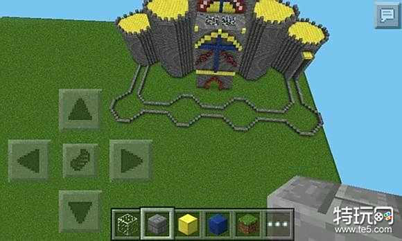 我的世界手机版小型城堡设计图_我的世界豪华城堡建造过程_我的世界DIY城堡建造教程