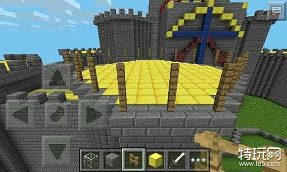 我的世界豪华城堡建造过程_我的世界DIY城堡建造教程_我的世界手机版小型城堡设计图