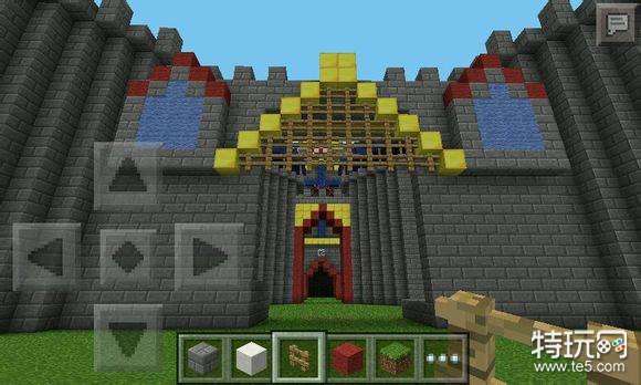 我的世界手机版小型城堡设计图_我的世界DIY城堡建造教程_我的世界豪华城堡建造过程