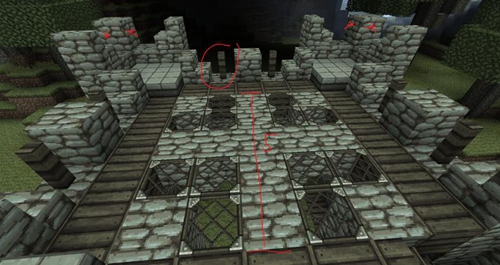 城堡建造教程_我的世界手机版小型城堡设计图_中世纪城堡建造方法