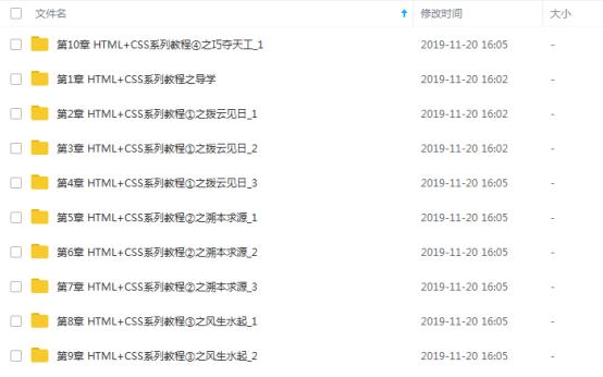 CSS样式属性详解_HTML基础教程_网页源代码中下载视频