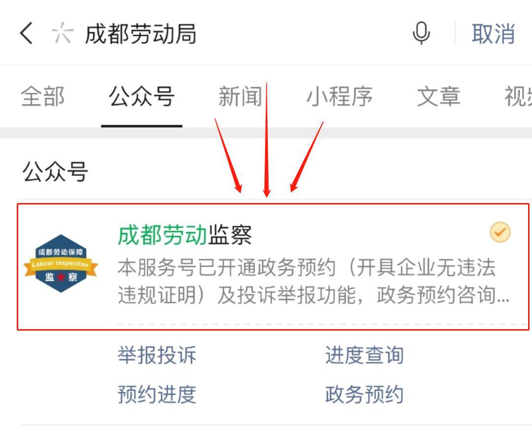 成都劳动监察公众号投诉_成都劳动投诉举报流程_劳动局网上举报网站