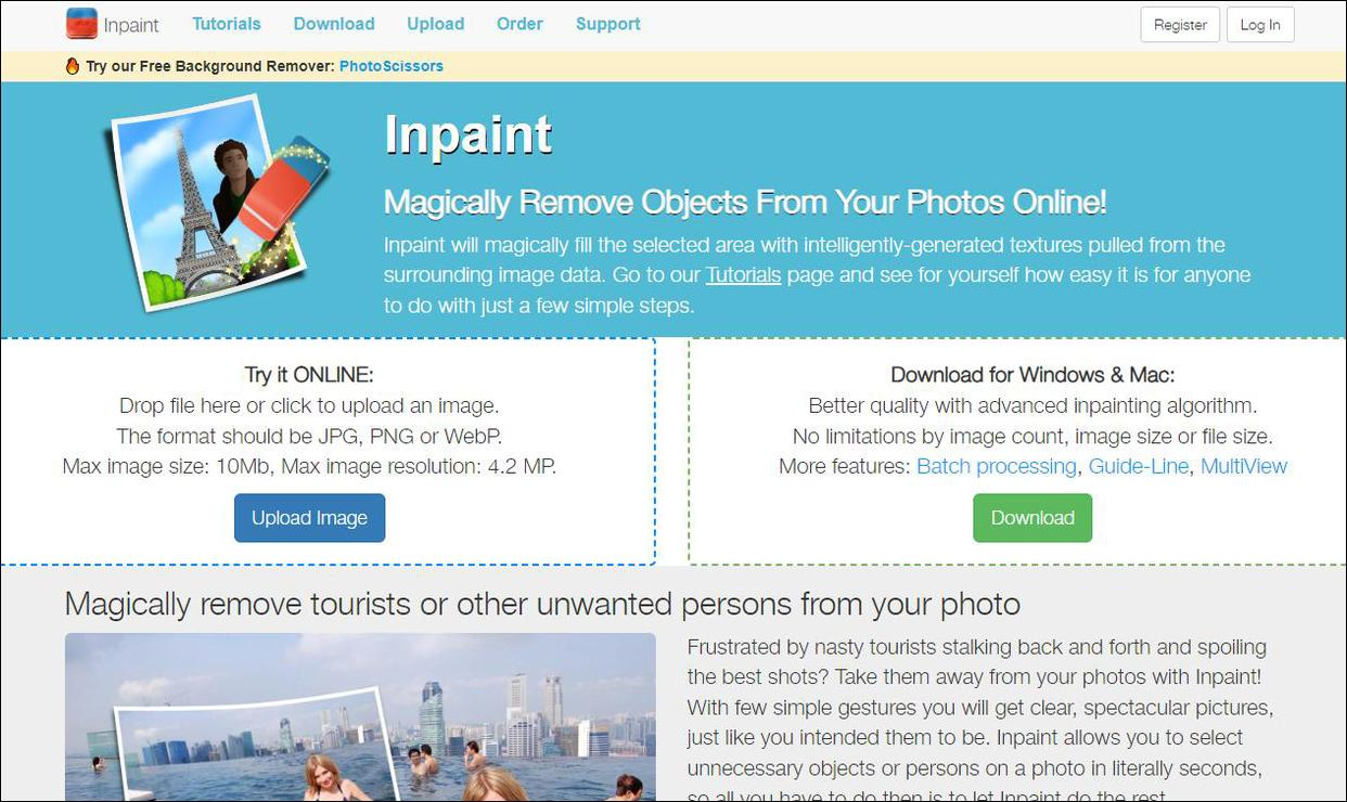 AI图片去水印工具