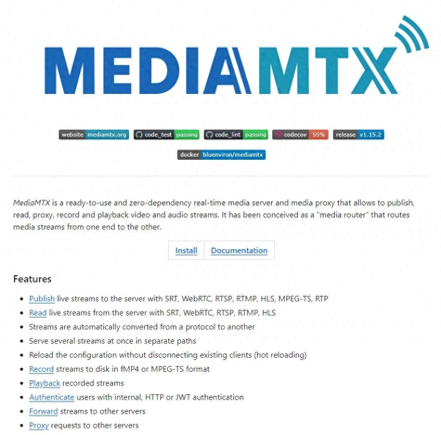 mediamtx v1.15.2 更新内容_视频播放页面设计_mediamtx v1.15.2 新增功能