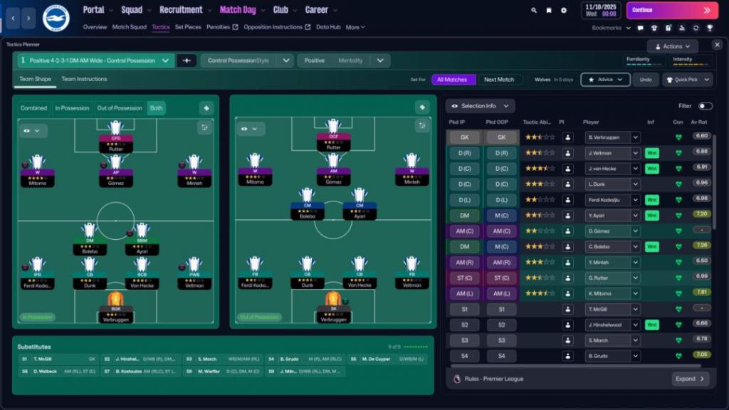 足球经理 属性没变化_足球经理26 UI改进 足球经理26 扮演感系统 足球经理26 管理风格选择