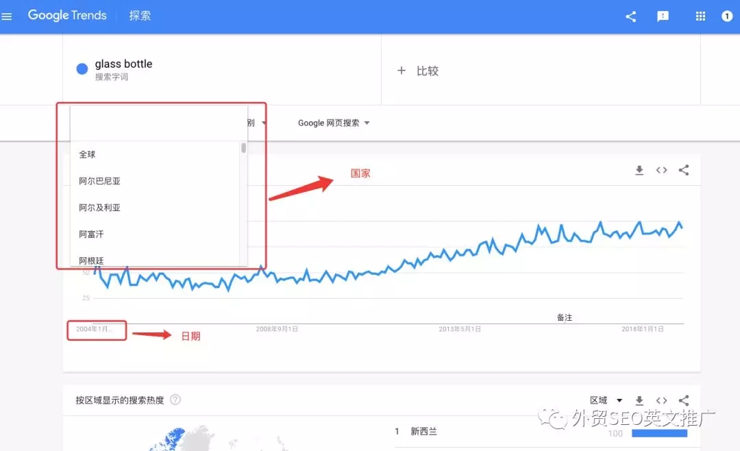 实用!Google Trends谷歌趋势使用教程(图文)