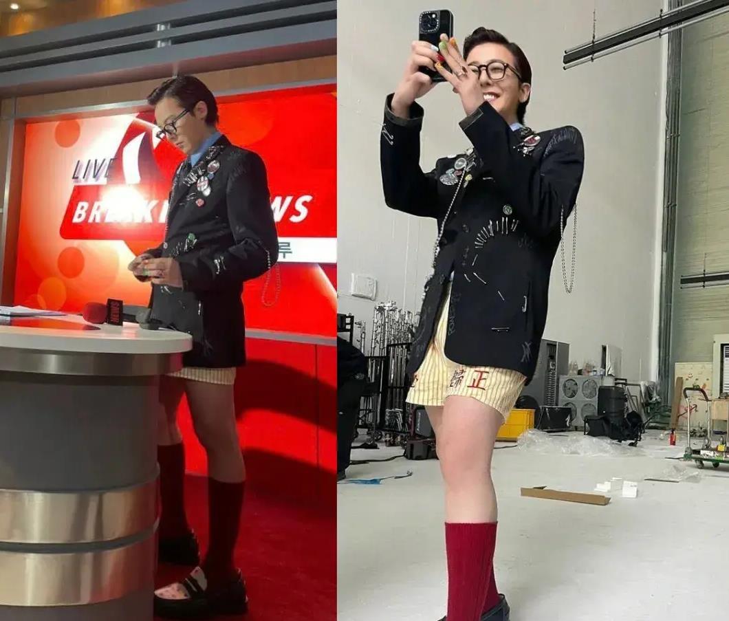 权志龙近期时尚风格_韩国男歌手服装图片_权志龙头巾造型搭配