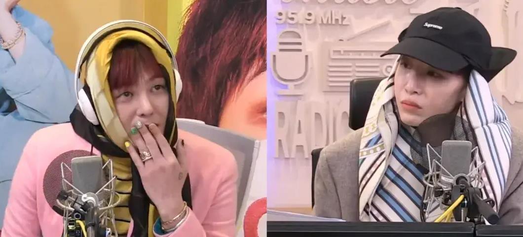 权志龙头巾造型搭配_权志龙近期时尚风格_韩国男歌手服装图片