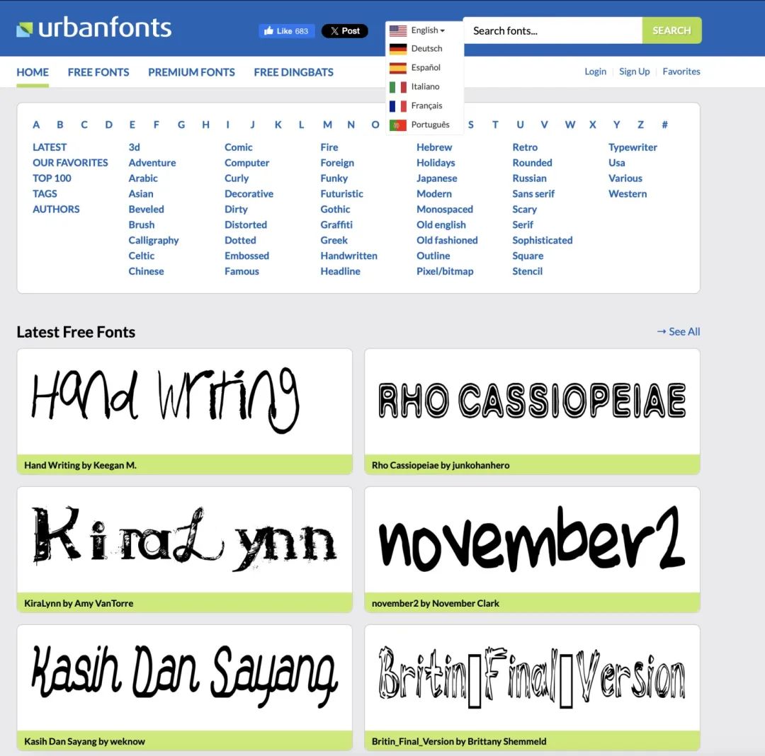 网上下载字体怎样ps使用_设计师字体资源导航_免费可商用字体网站