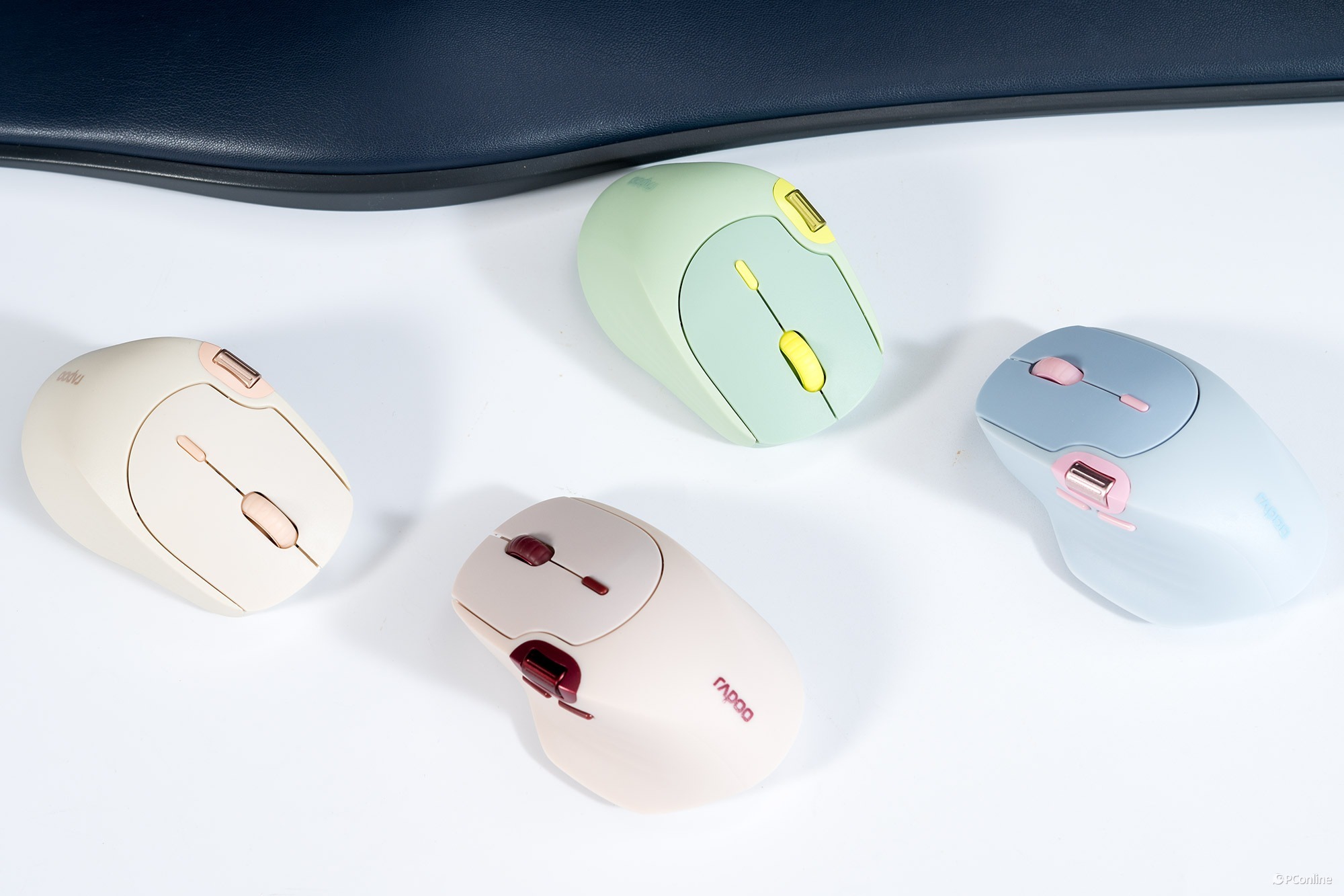 雷柏MT560鼠标 人体工学设计 多设备无线连接_小手游戏鼠标推荐2025