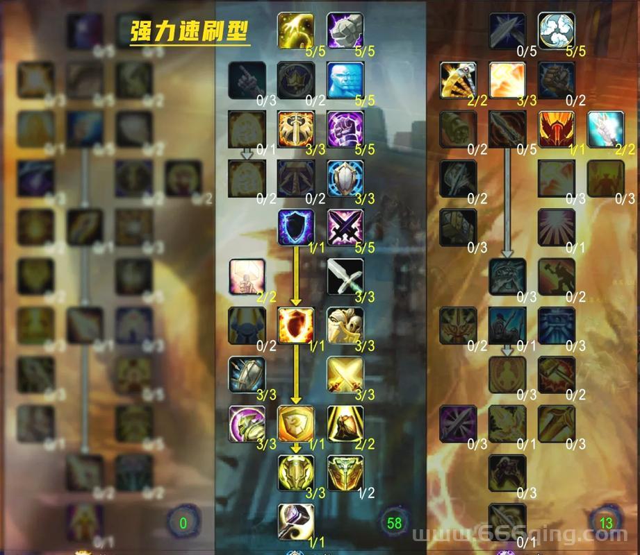 魔兽世界怀旧服圣骑士练级天赋怎么加点升级快？