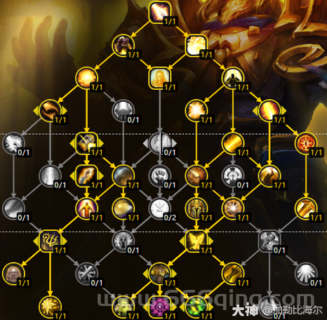 魔兽世界怀旧服圣骑士练级天赋怎么加点升级快？