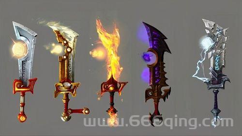 魔兽世界旧世界幻化武器推荐，这几把武器帅到爆！