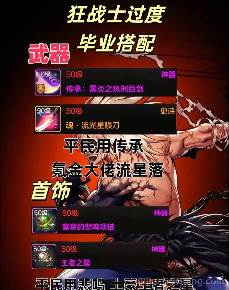 dnf狂战士buff装备堆不满？大神教你快速毕业！