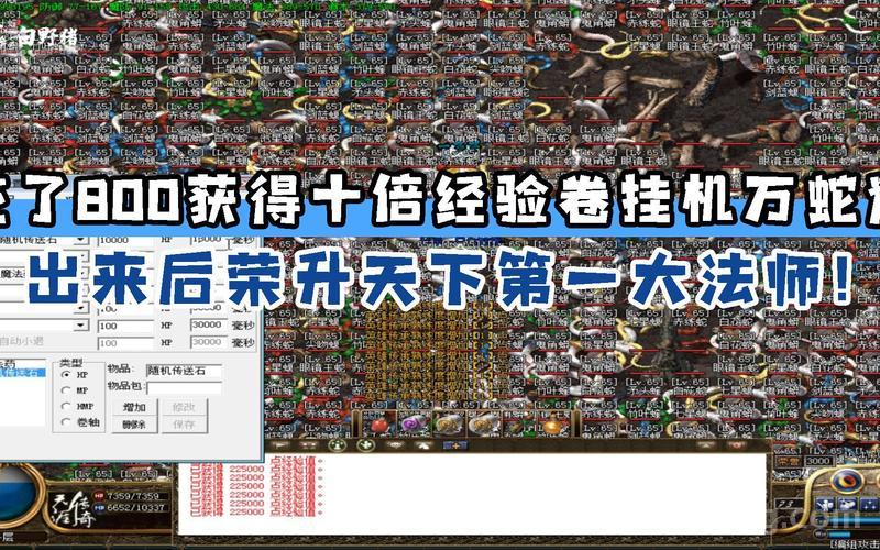 热血传奇经验表详解，快速升级必备技巧分享！