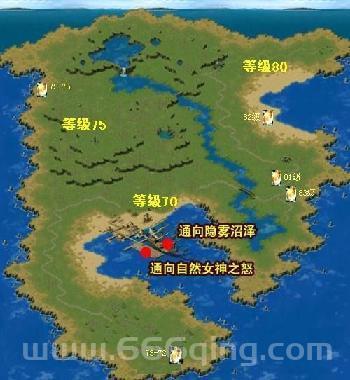 奇迹挂机坐标大全，不同等级地图挂机点一览！
