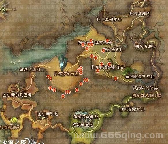 永恒之塔采集分布图在哪？超全采集点位攻略！