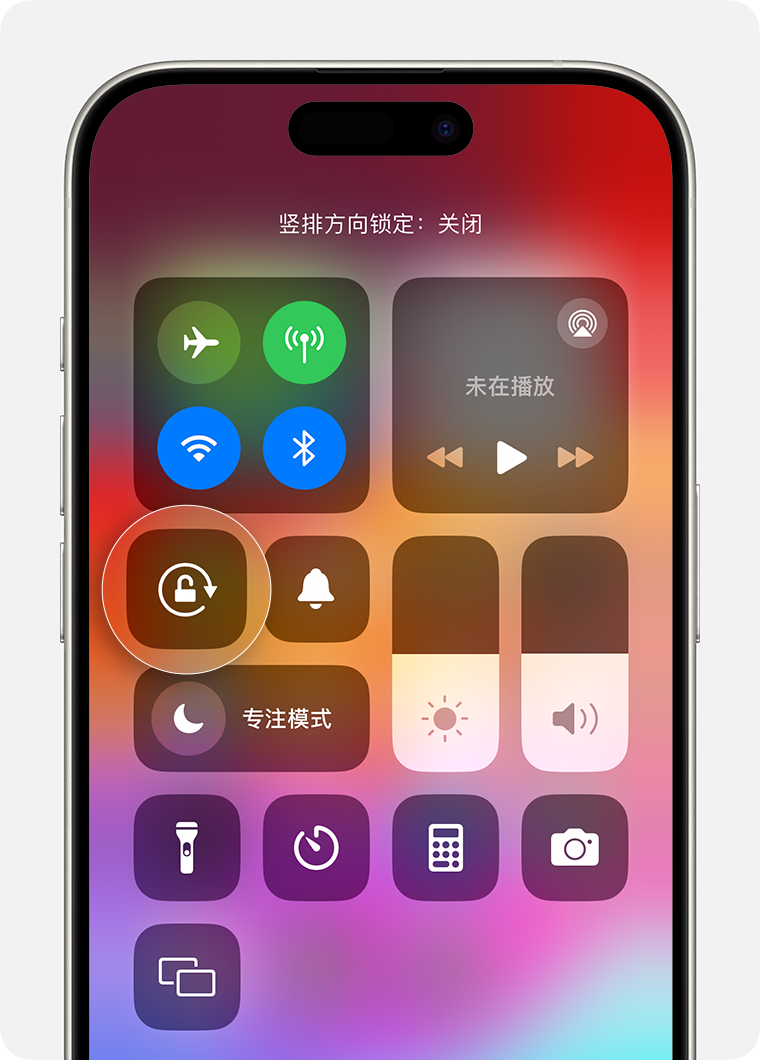 iPhone 或 iPod touch 上旋转屏幕