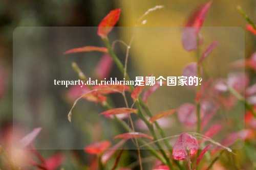 tenparty.dat,richbrian是哪个国家的?